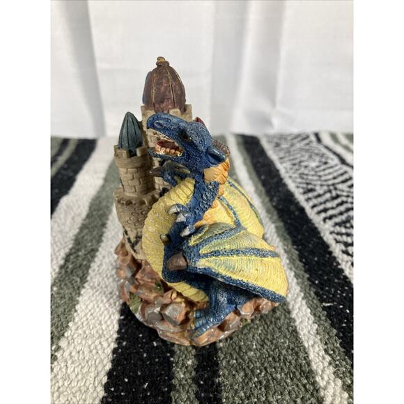 Dollar Tree Vintage K's Collection Wizard And Castle Figurine - Picture 2 of 6